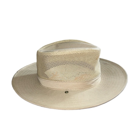 Henschel Hat Co. Khaki Safari Hat Size Medium - Picture 6 of 7